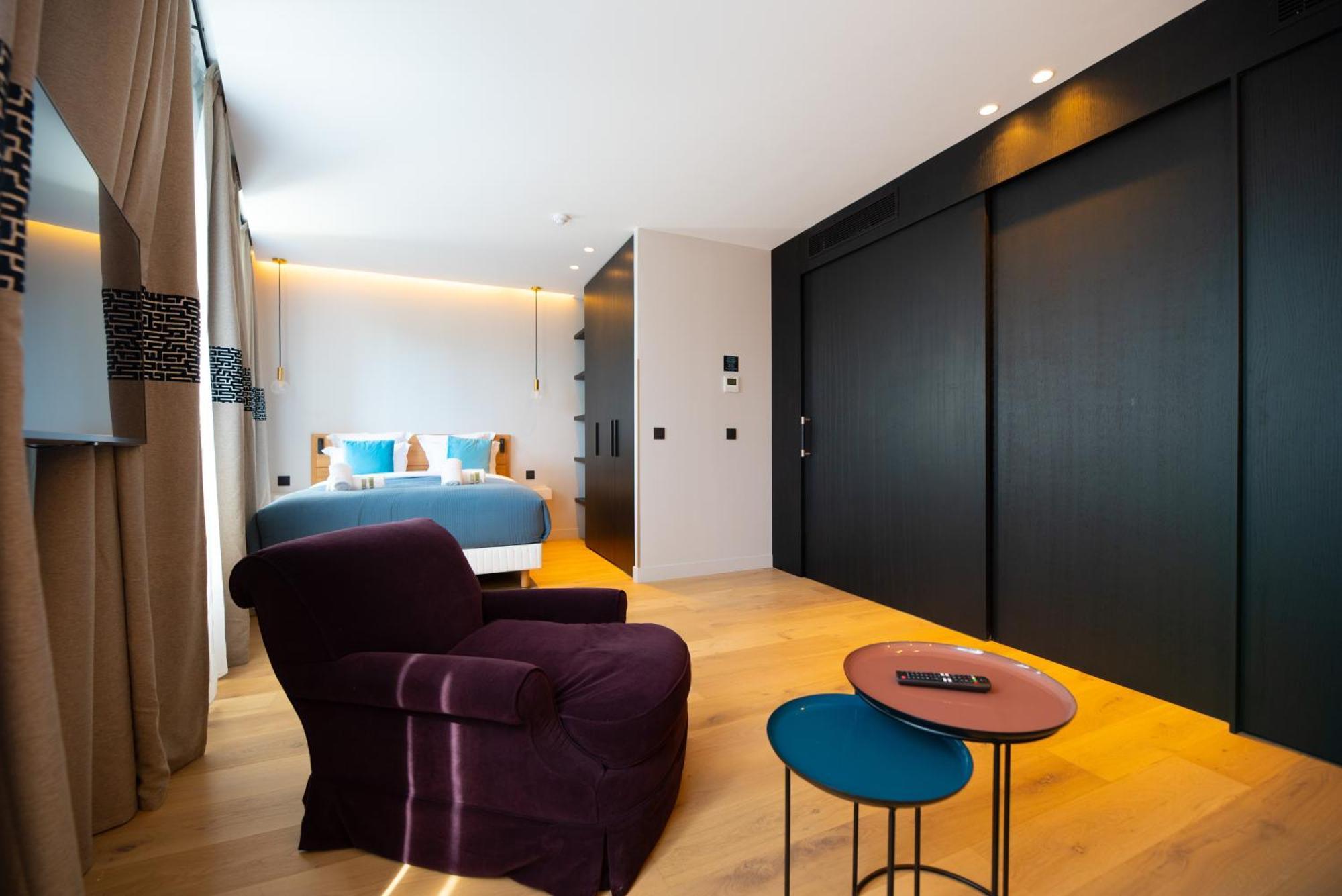 Apartmán Demeure Montmartre Paříž Pokoj fotografie