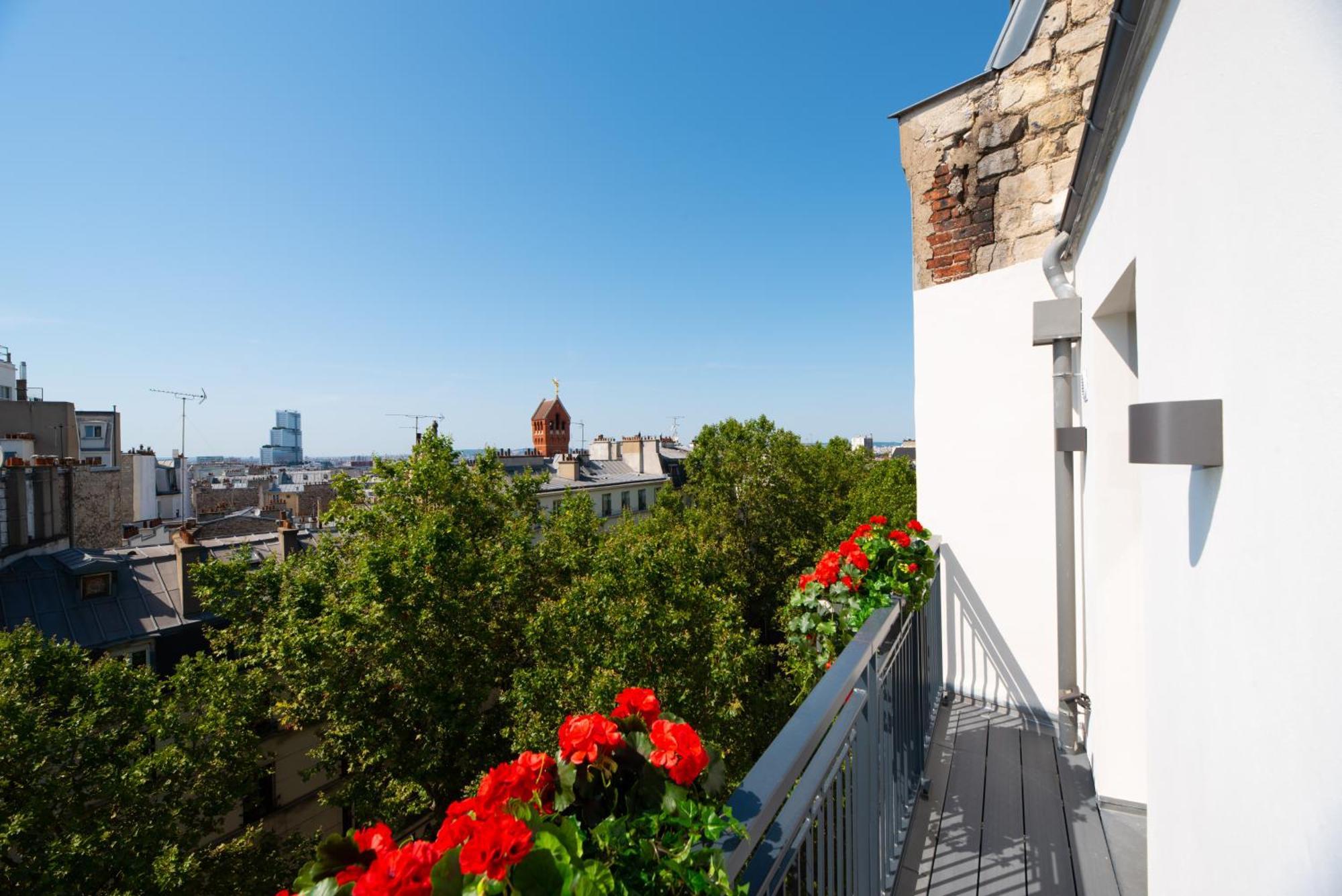 Apartmán Demeure Montmartre Paříž Pokoj fotografie