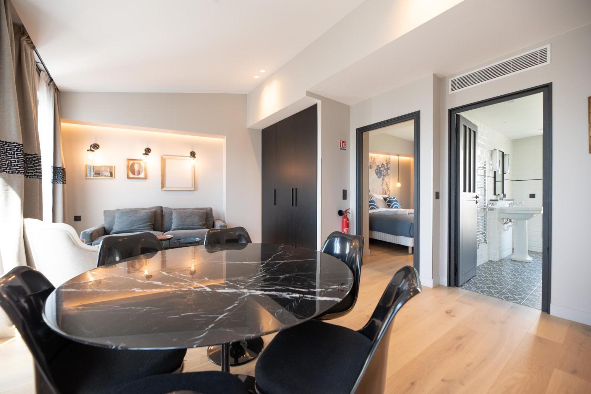 Apartmán Demeure Montmartre Paříž Pokoj fotografie